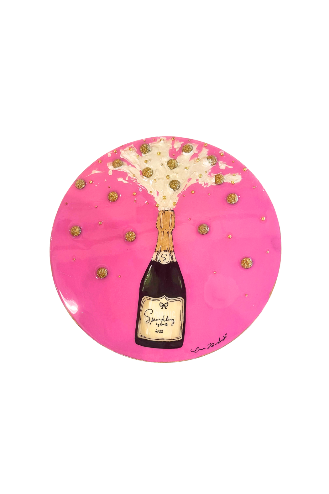 12x12 Bottle Canvas