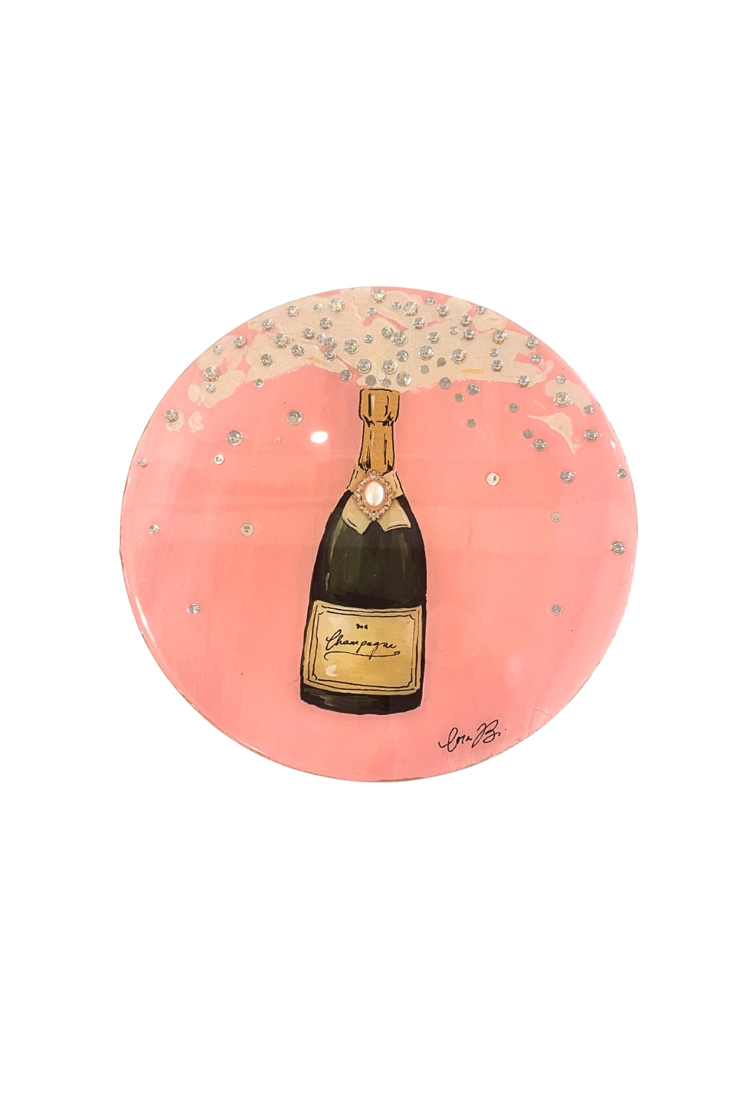 12x12 Bottle Canvas
