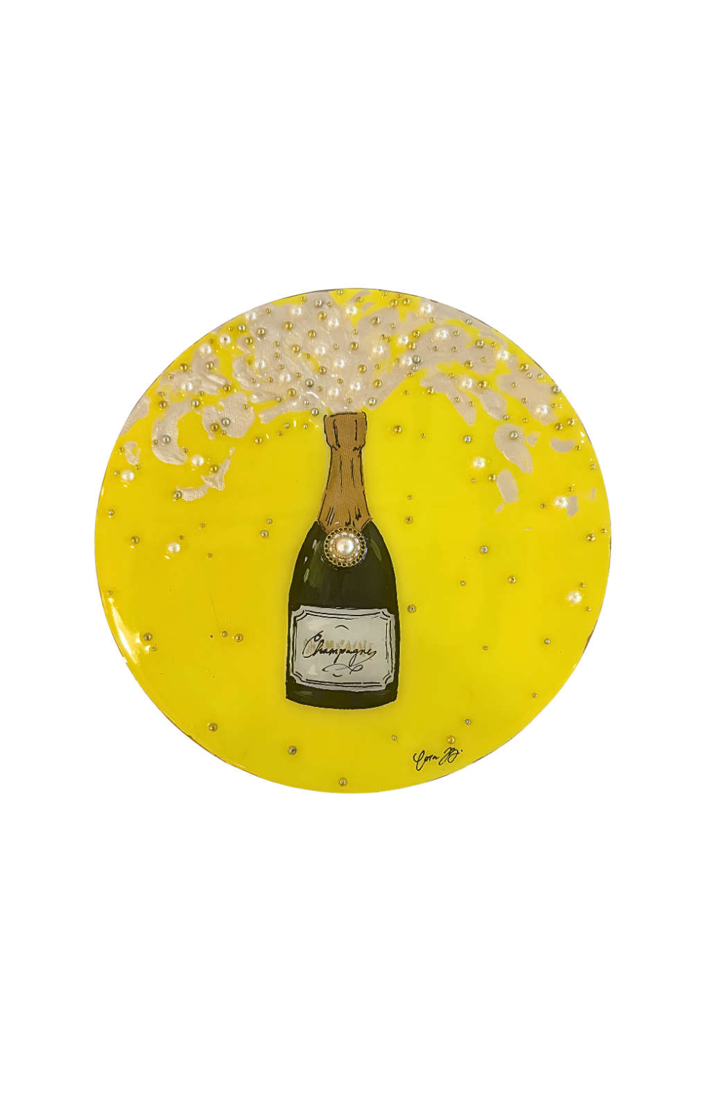 12x12 Bottle Canvas