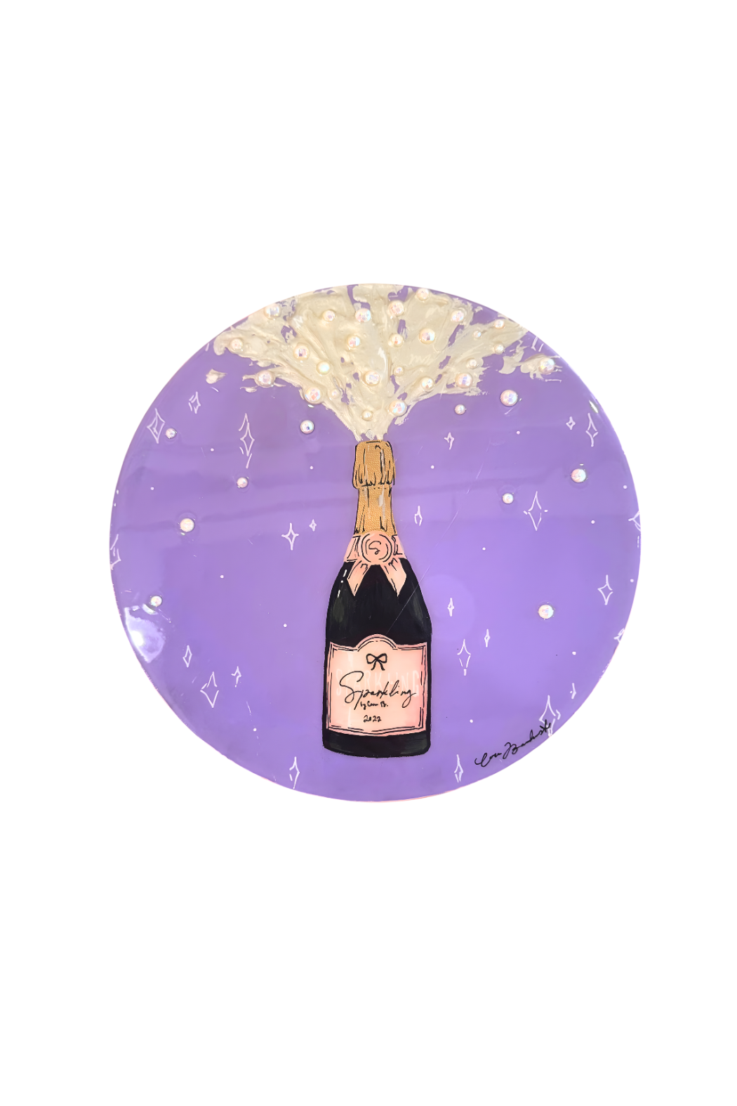 12x12 Bottle Canvas