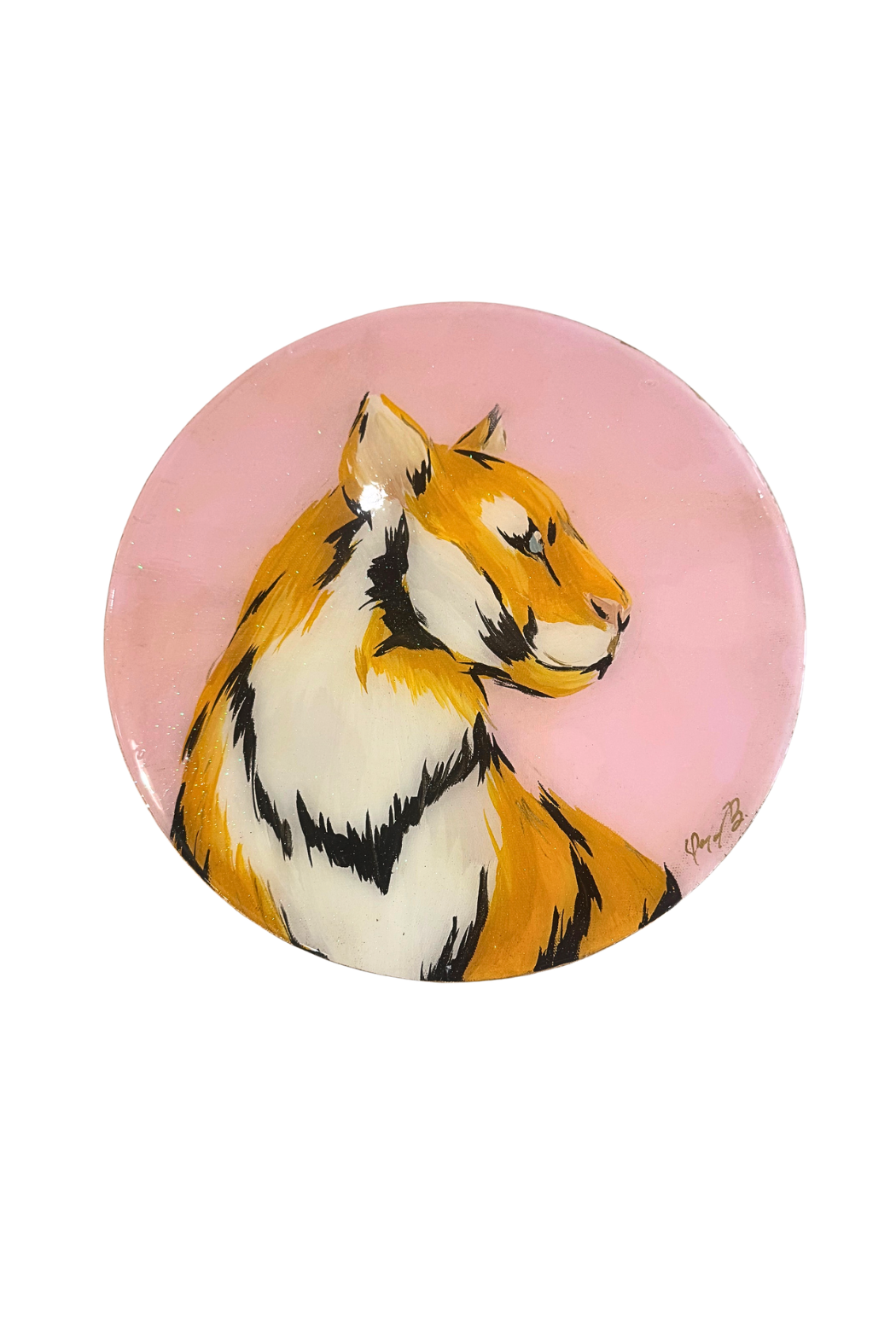 12x12 Tiger Canvas