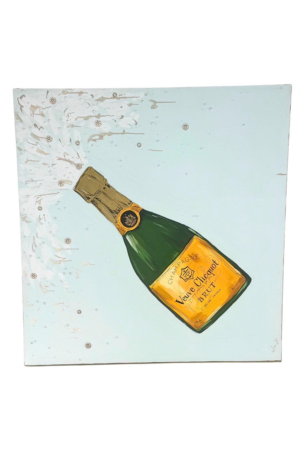 Large Champagne Bottle