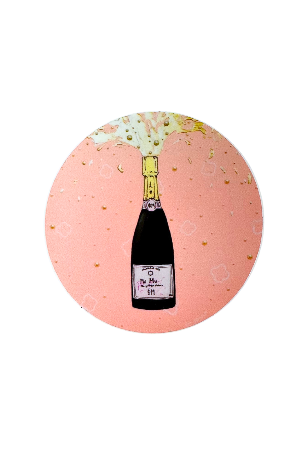 Sorority Champagne Sticker