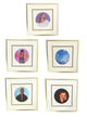 CoraB Eras Gold Framed Prints