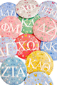 Cora B Sorority Button