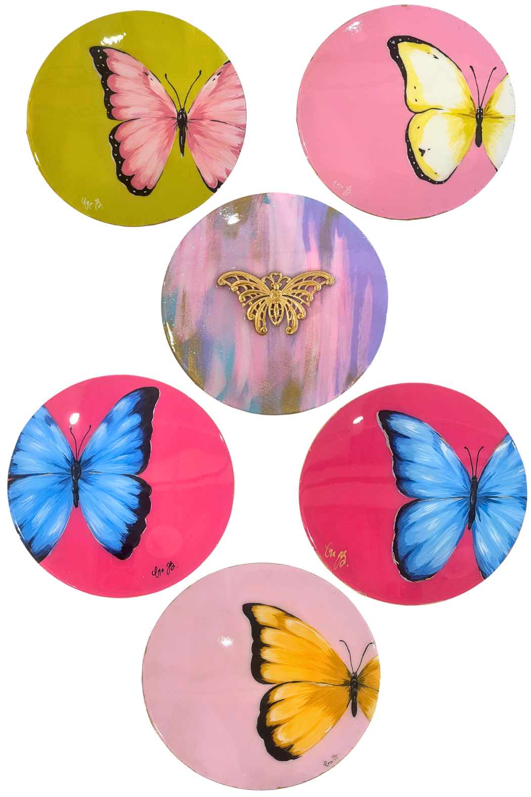 8x8 Butterfly Canvas