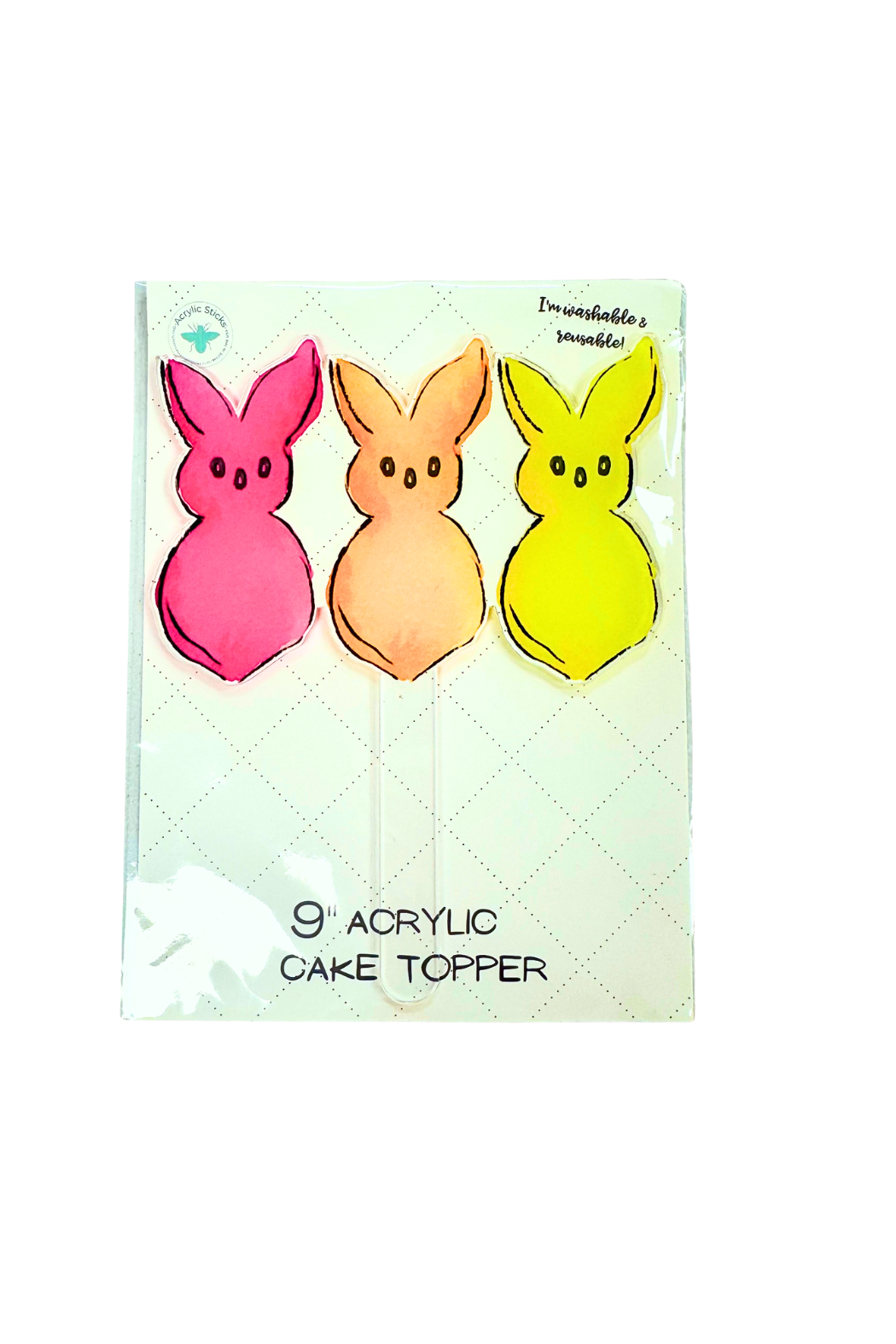 Acrylic Cake Topper