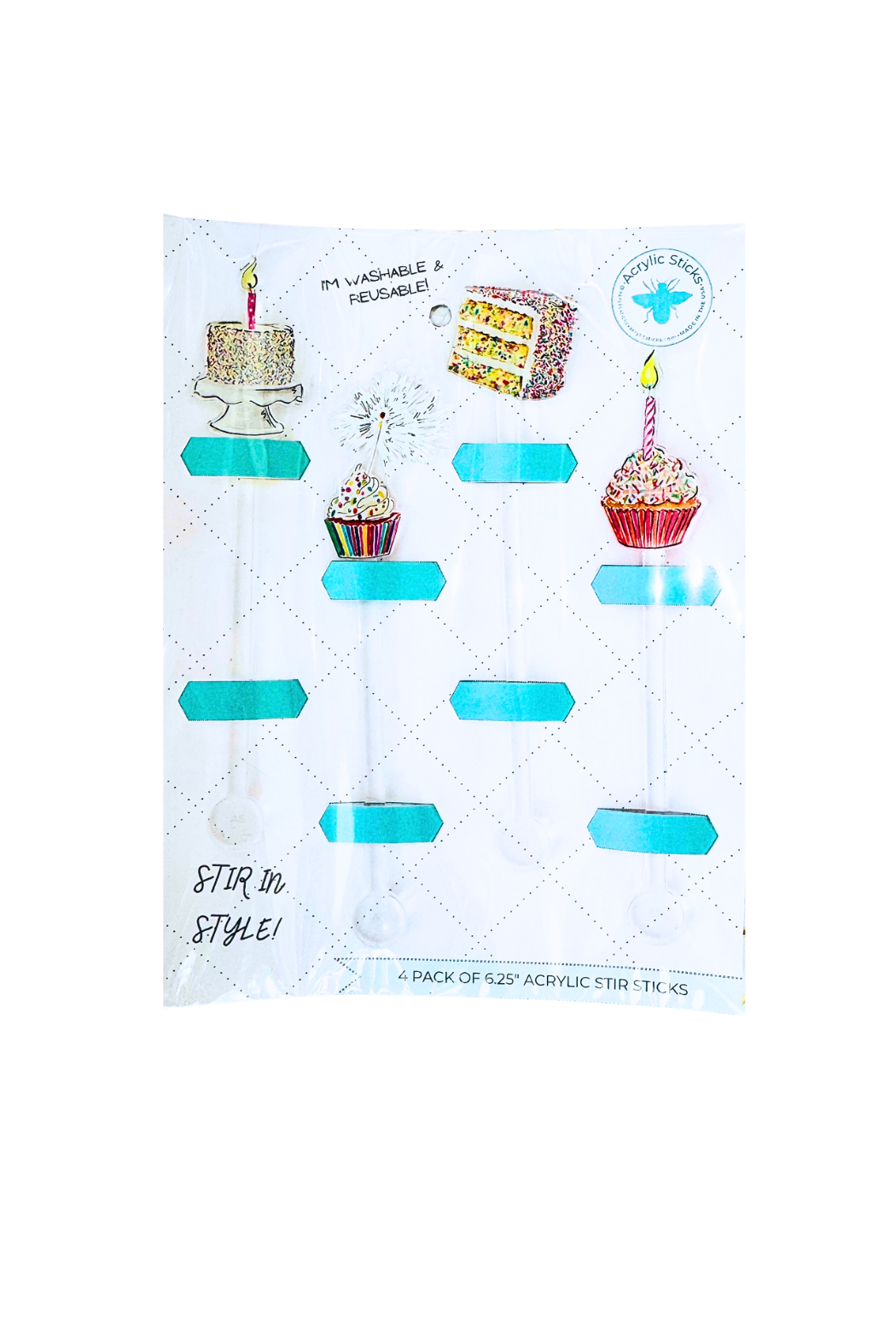Acrylic Stir Sticks