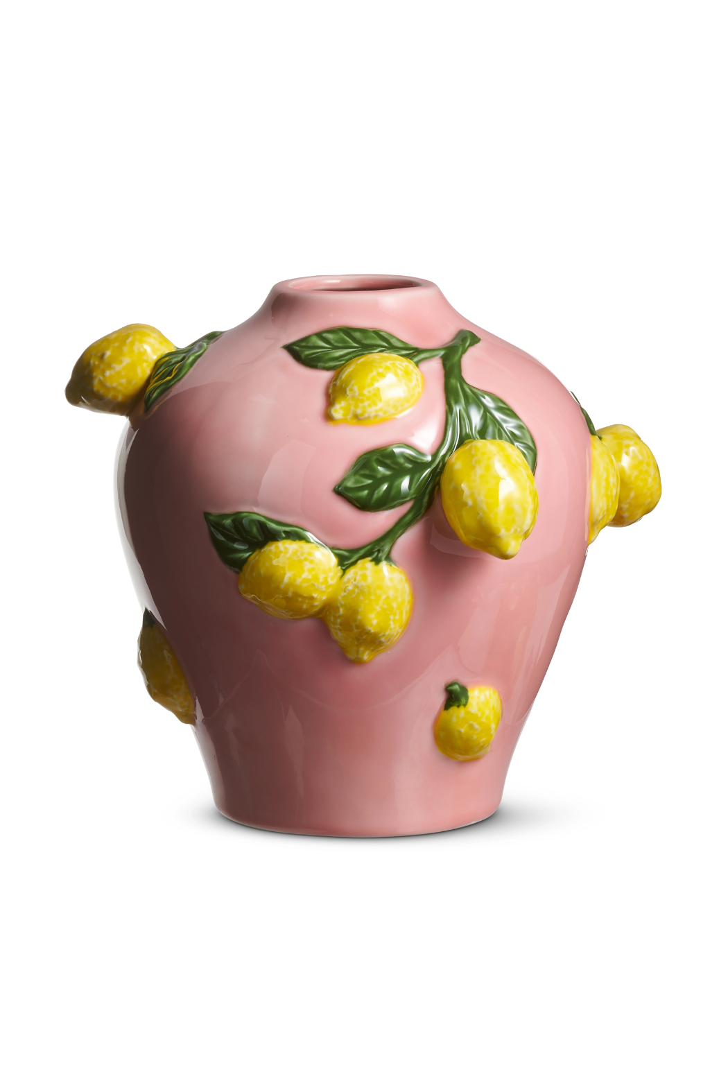 9.5" Lemon Vase