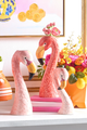 Flamingo Head Vase