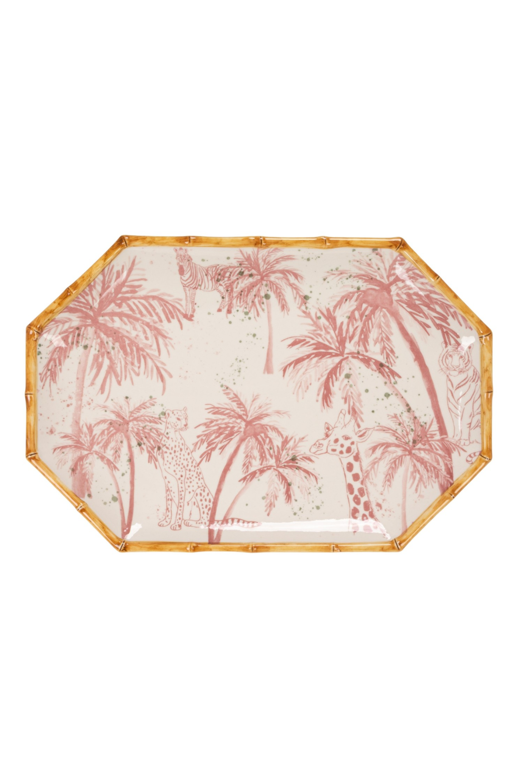 Stoneware Octagon Platter