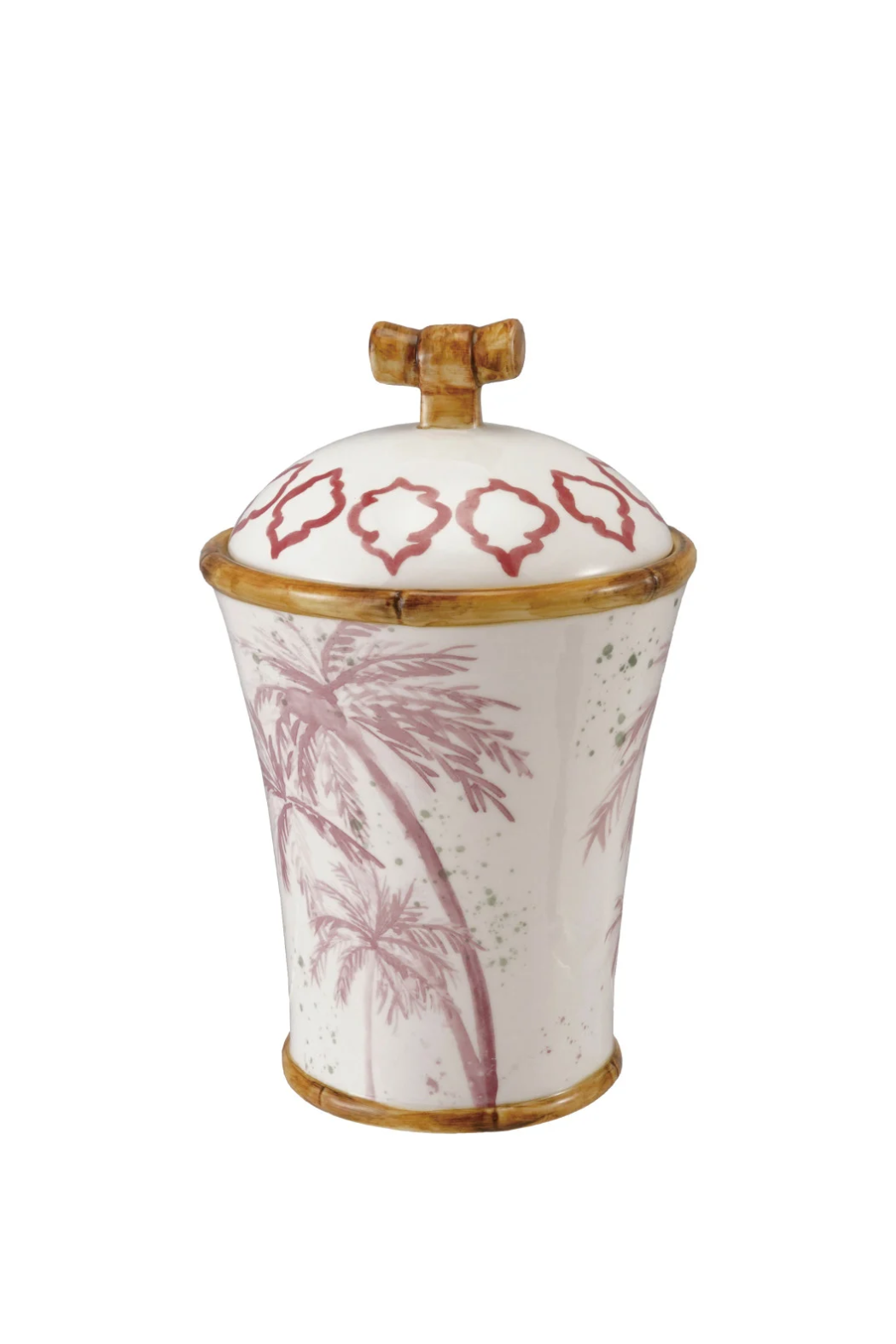 Hand-Painted Canister