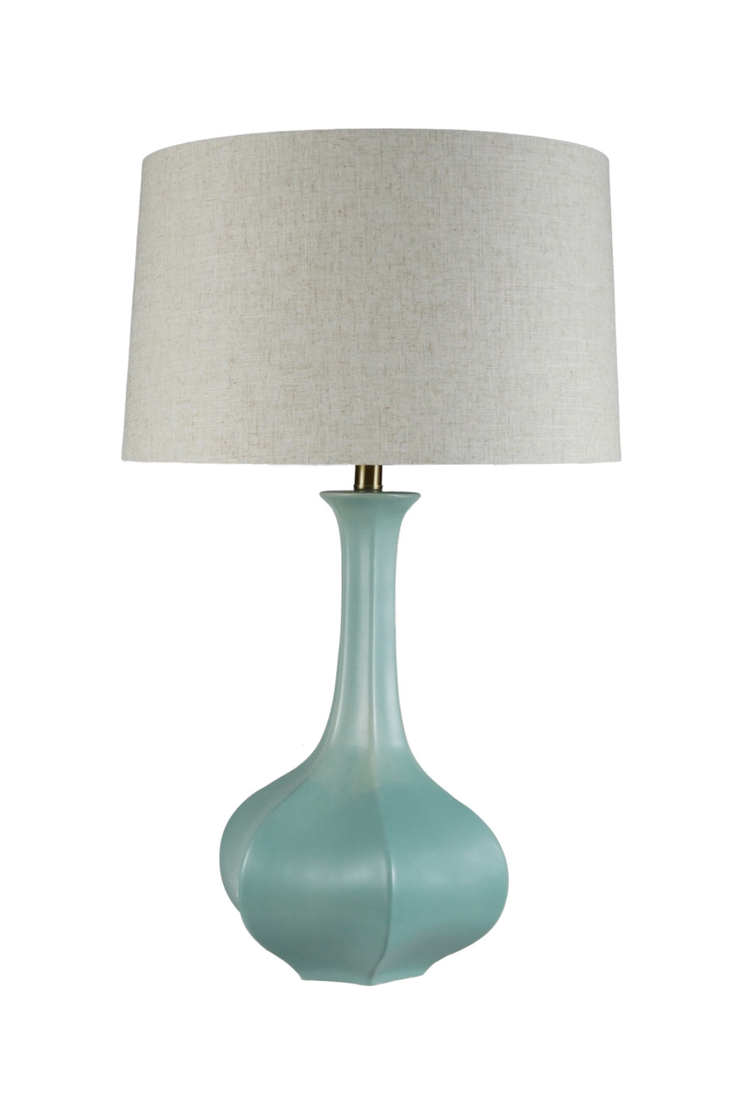 Stoneware Pleated Lamp