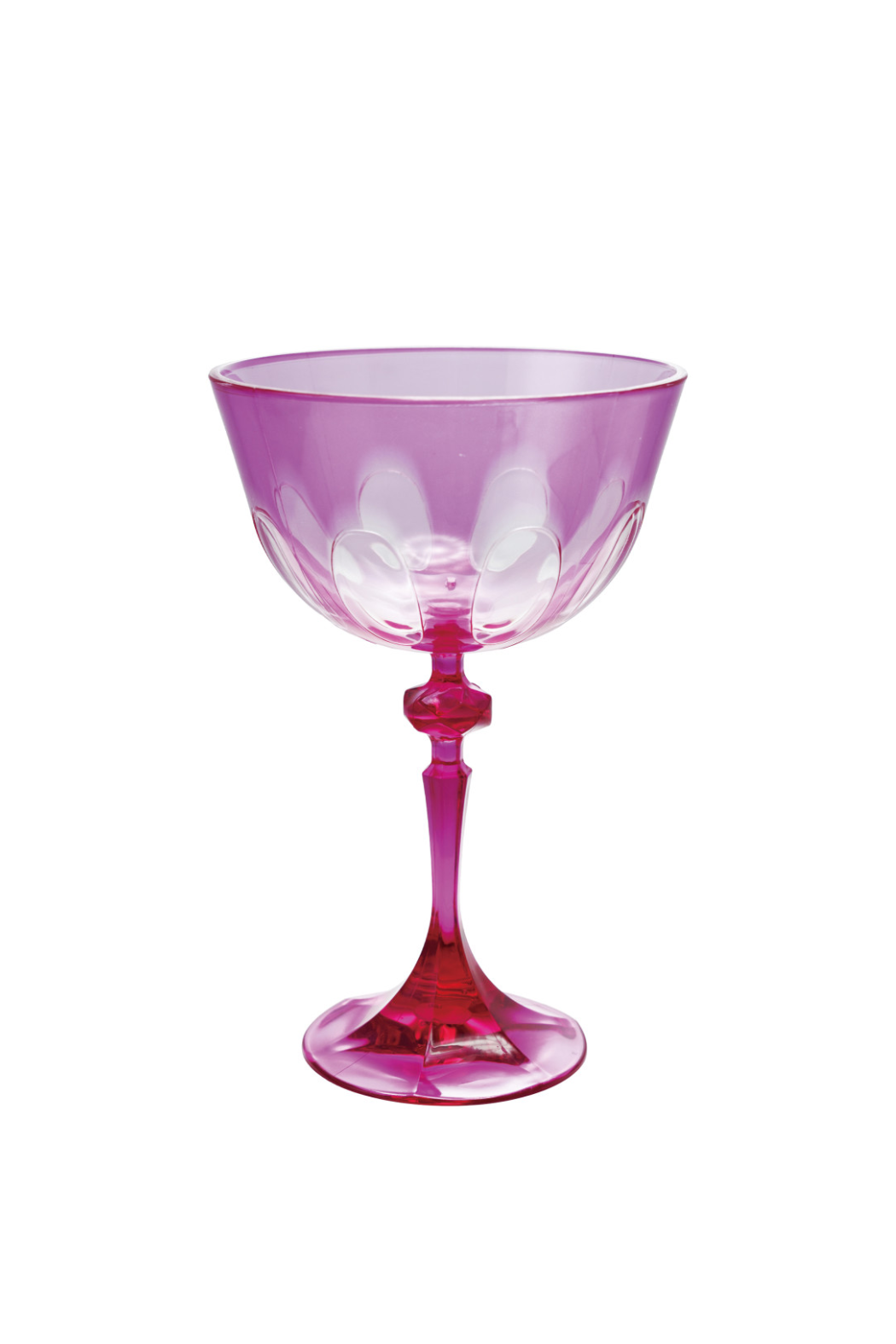 12 oz Acrylic Stemmed Glass