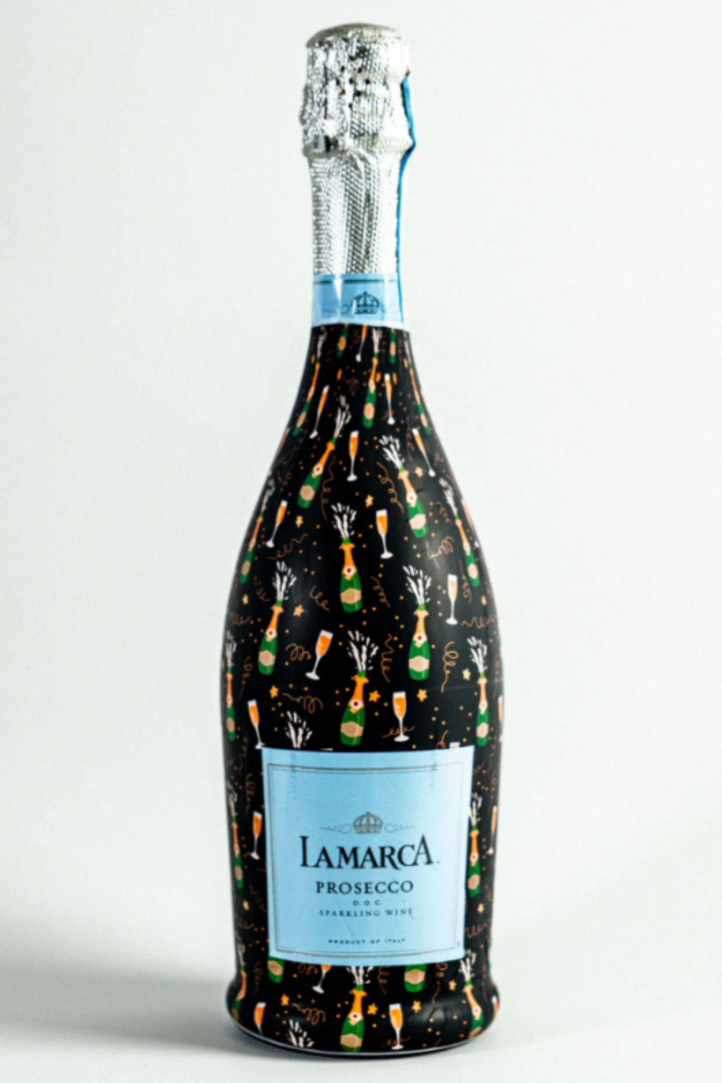 Champagne Pop Bottle Wrap