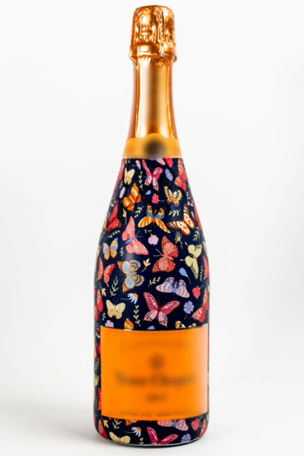 Midnight Butterfly Bottle Wrap