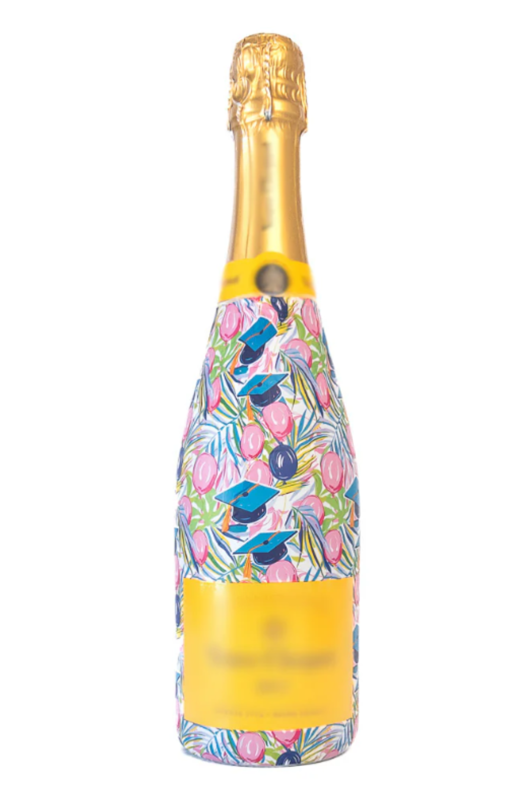 Pink Graduation Bottle Wrap