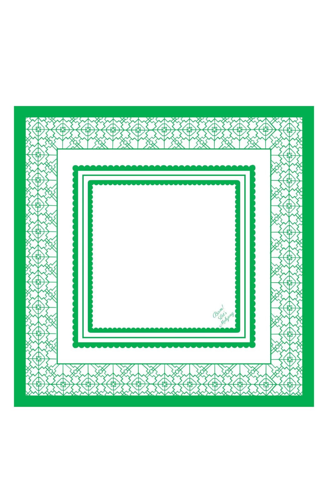 Neoprene Mahjong Mat