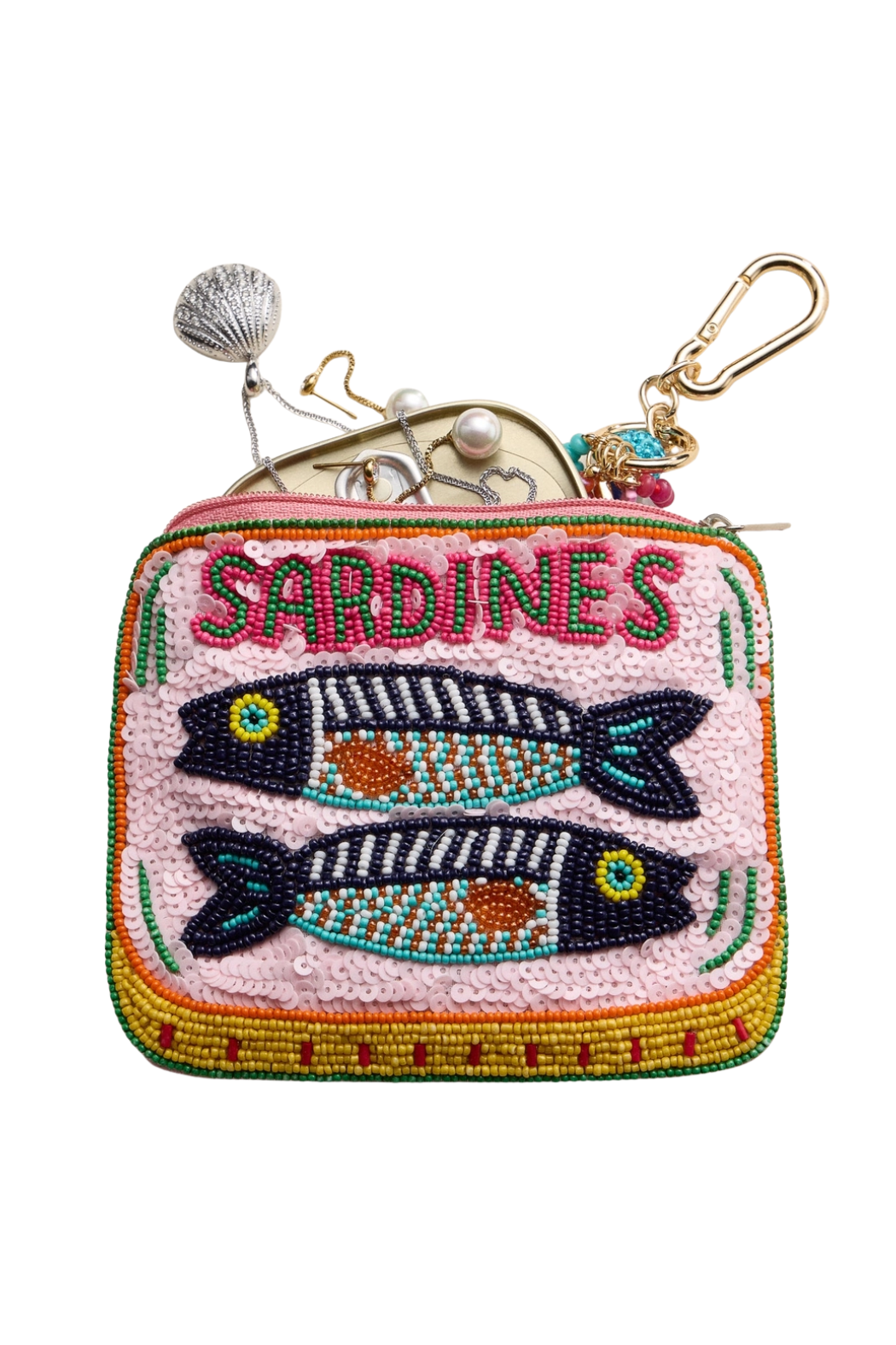 Beaded Coin Pouch