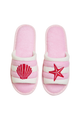 Seaside Embroidered Slipper