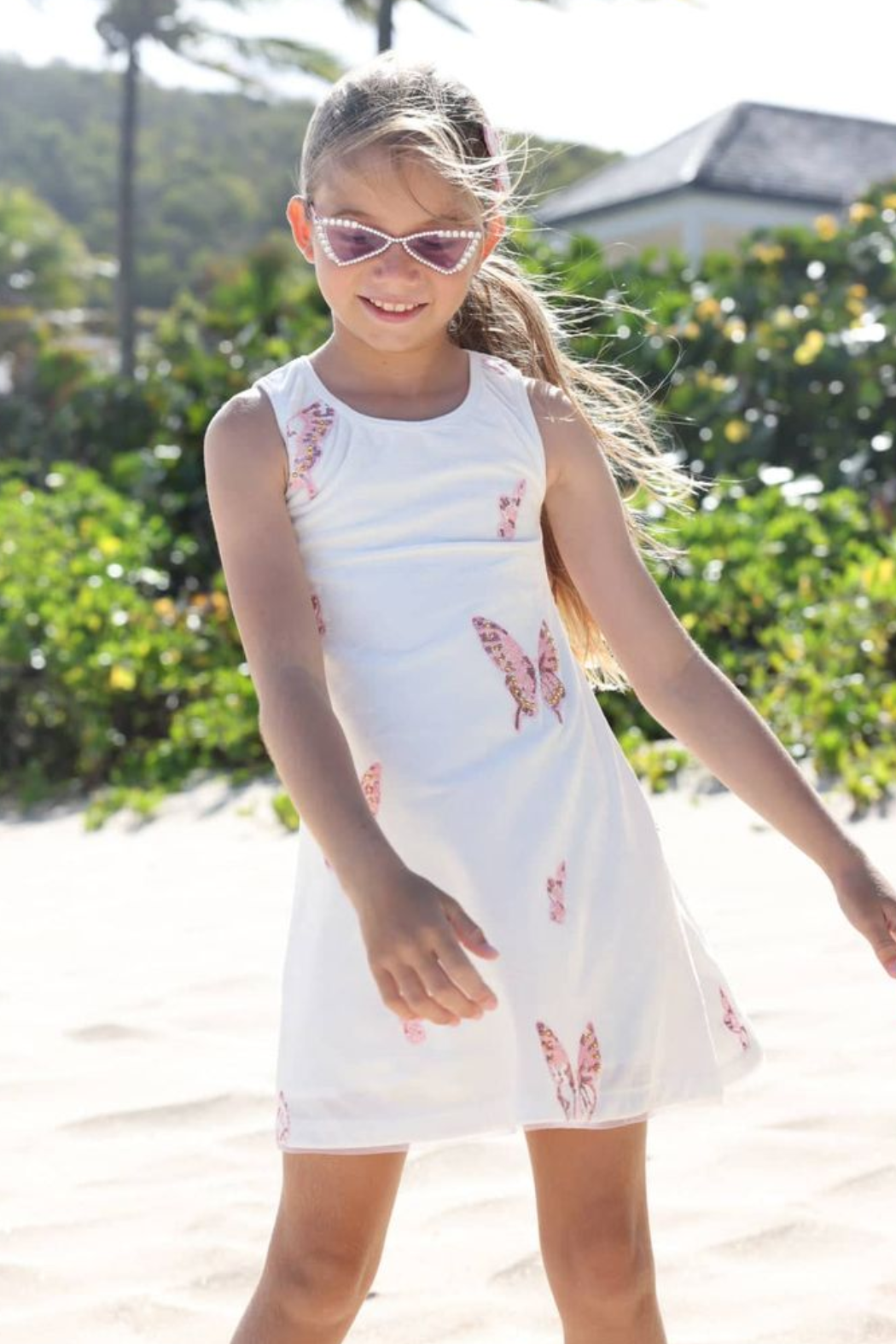 Sequin Butterfly Dress