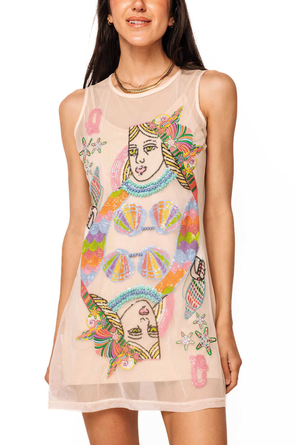 Card Coverup Dress