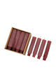 Set of 12 4 3/4" Pleated Taper Candles