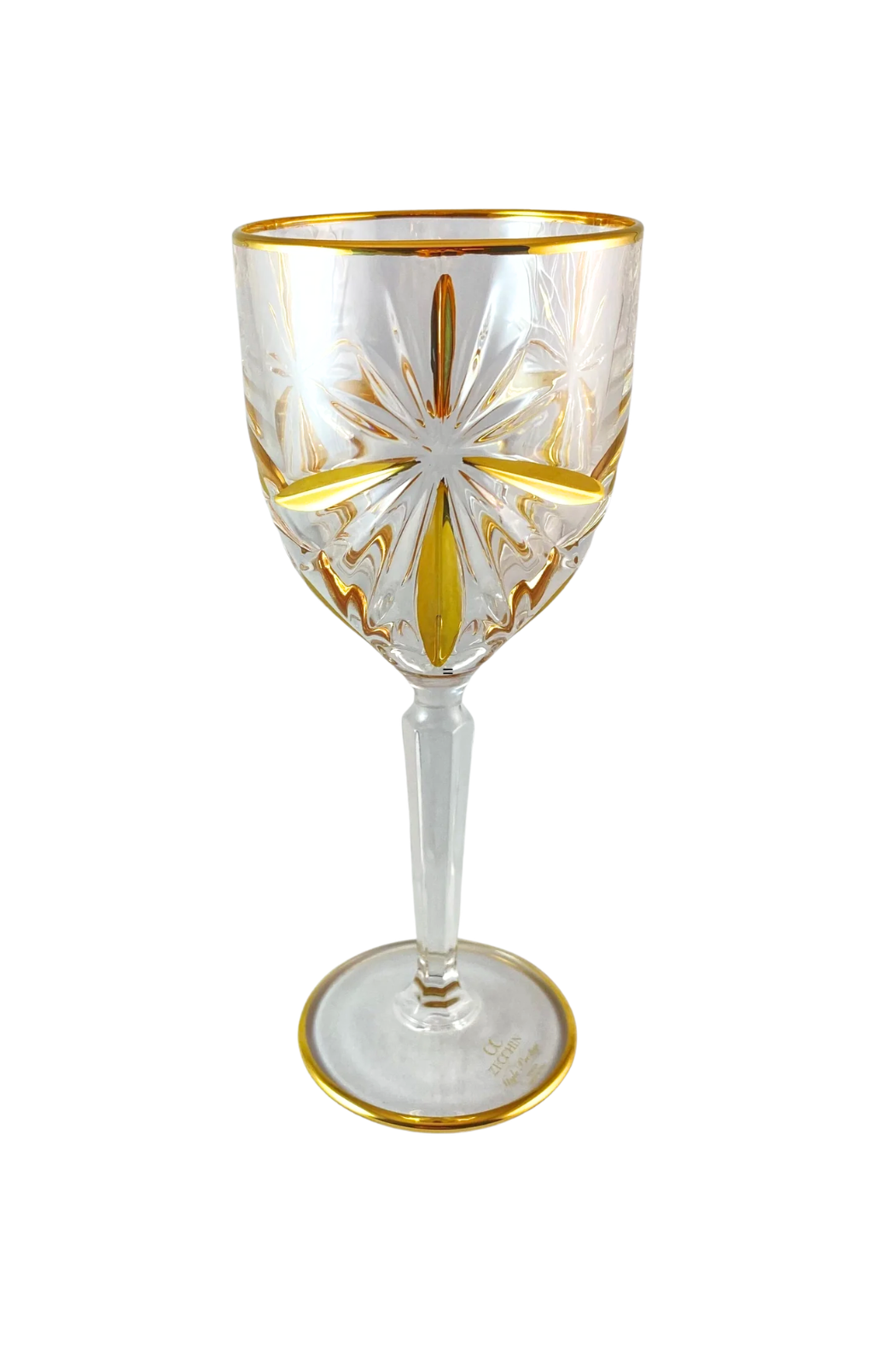 Venetian Crystal Wine Glass