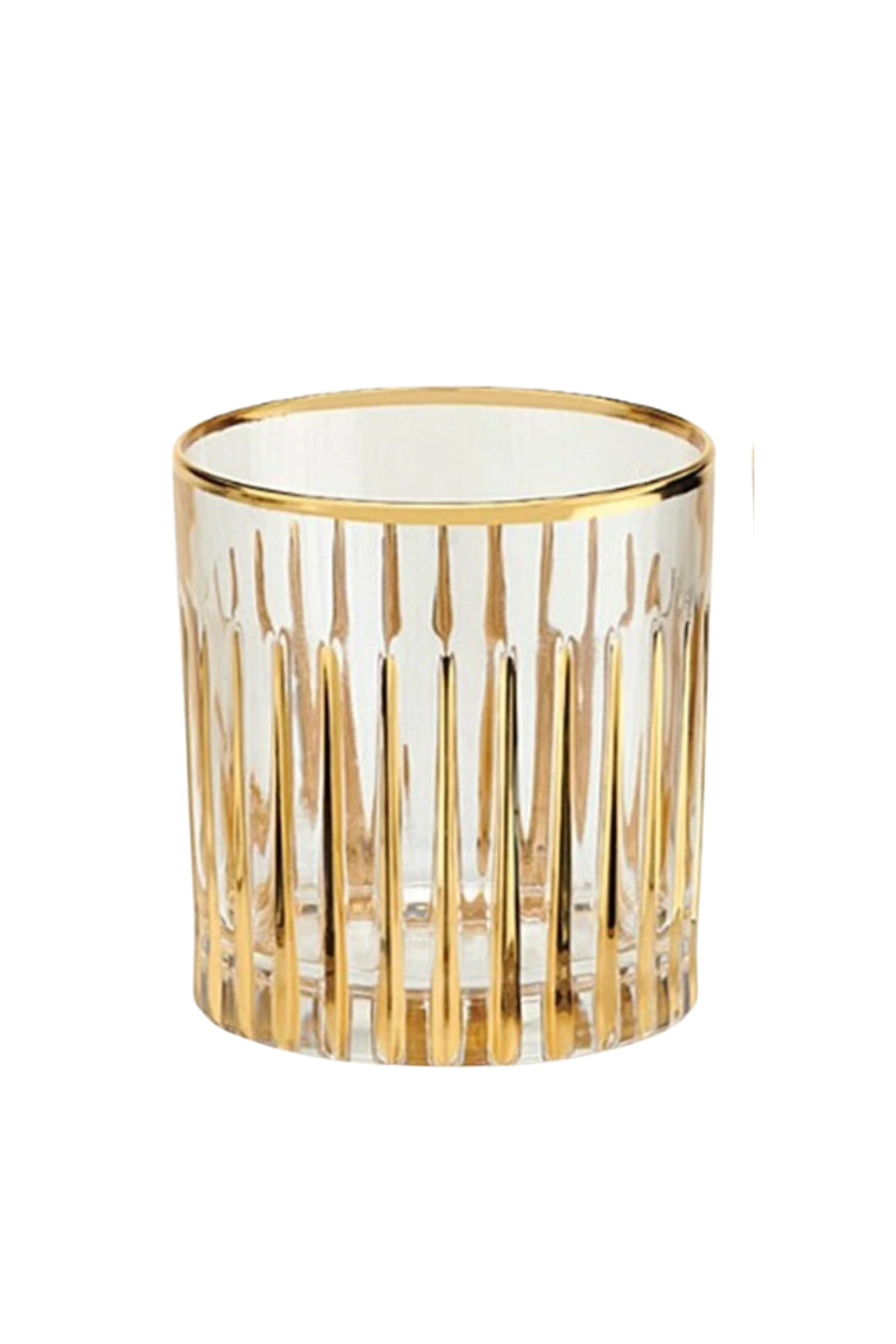Venetian Crystal Whiskey Double Old Fashioned Glass