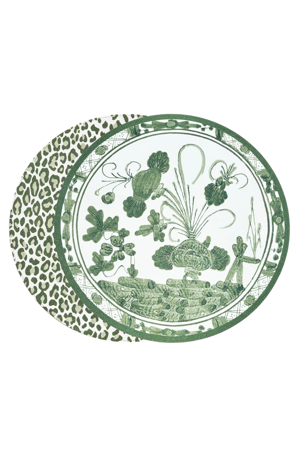 Faenza Set of 4 Reversible Round Placemats