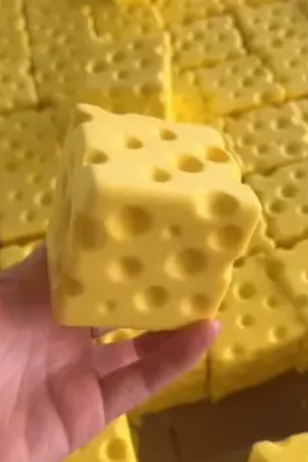 Cheese Cube Squishy