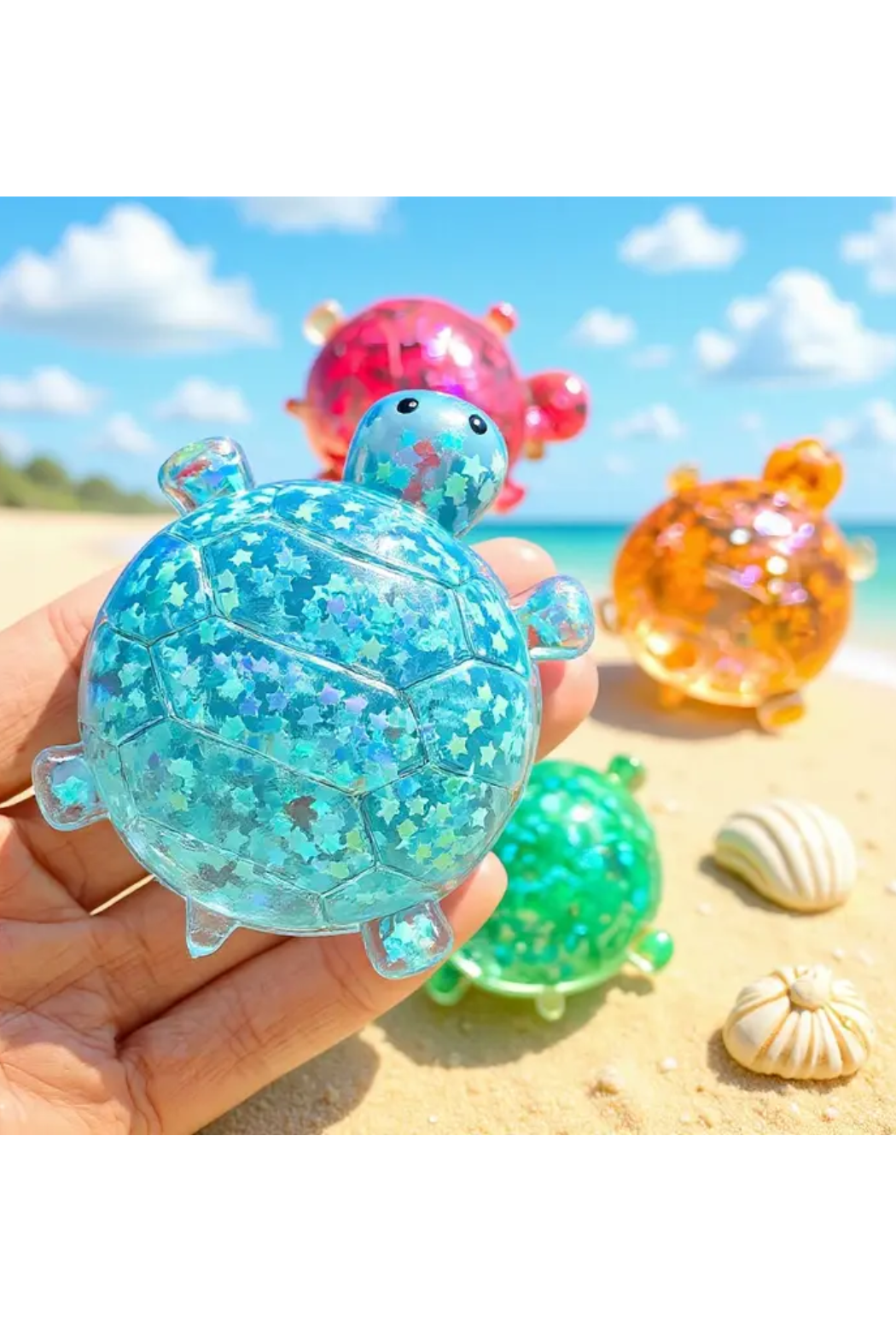 Sea Turtle Glitter Squishy