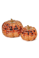 Metallic Mosaic Pumpkin