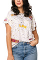 LSU Rhinestone Logo Tee