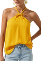 Bow Detail Halter Top
