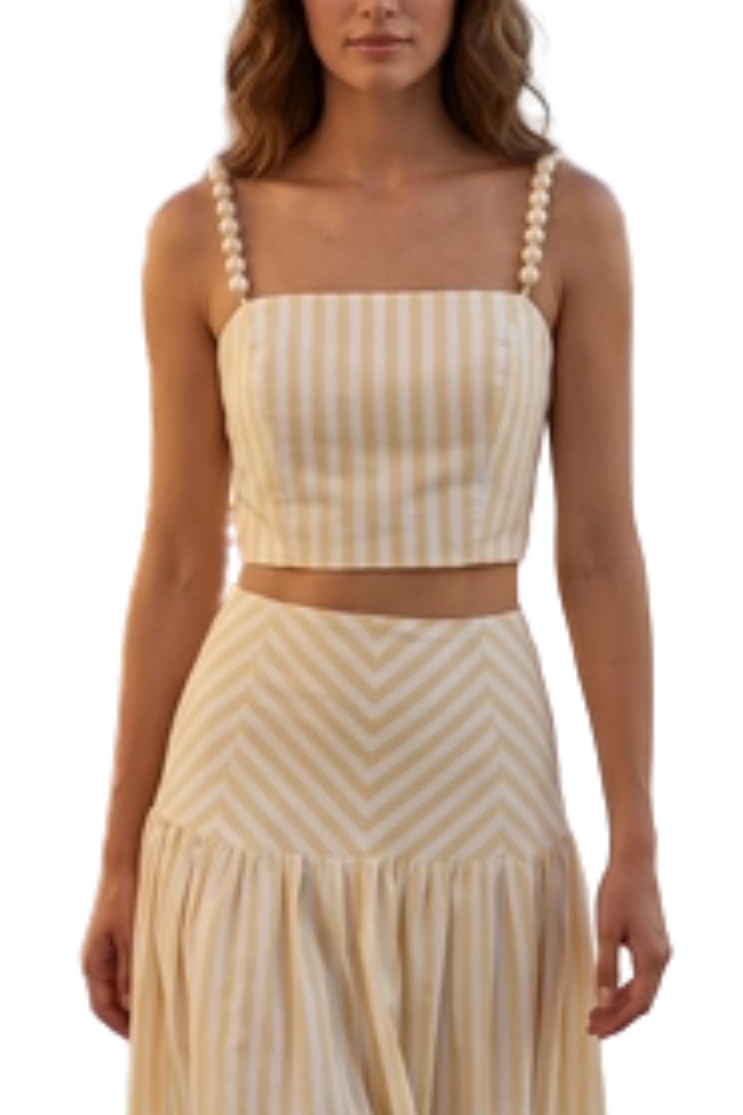 Striped Crop Top
