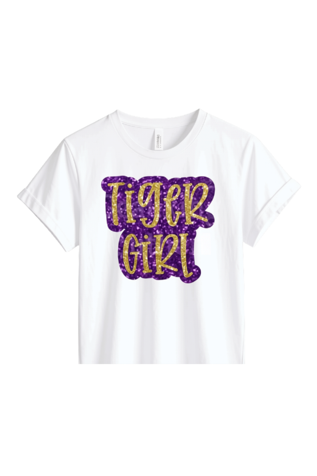Tiger Girl Glitter Tee