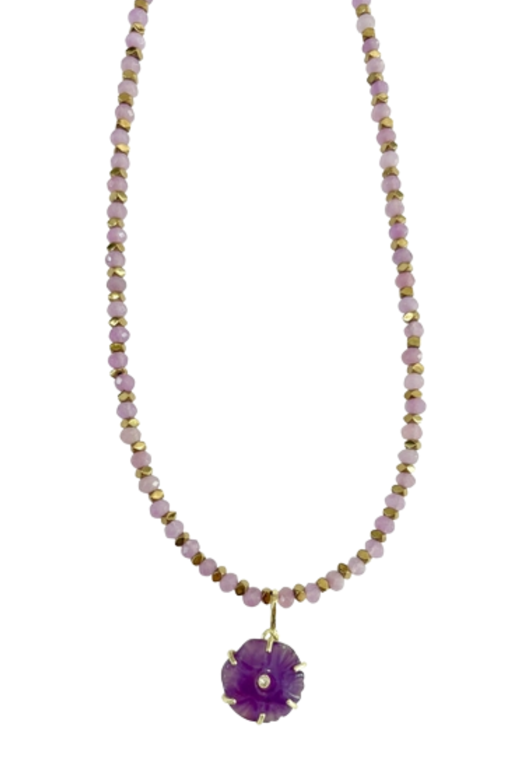 "Aubrey" Gemstone Necklace