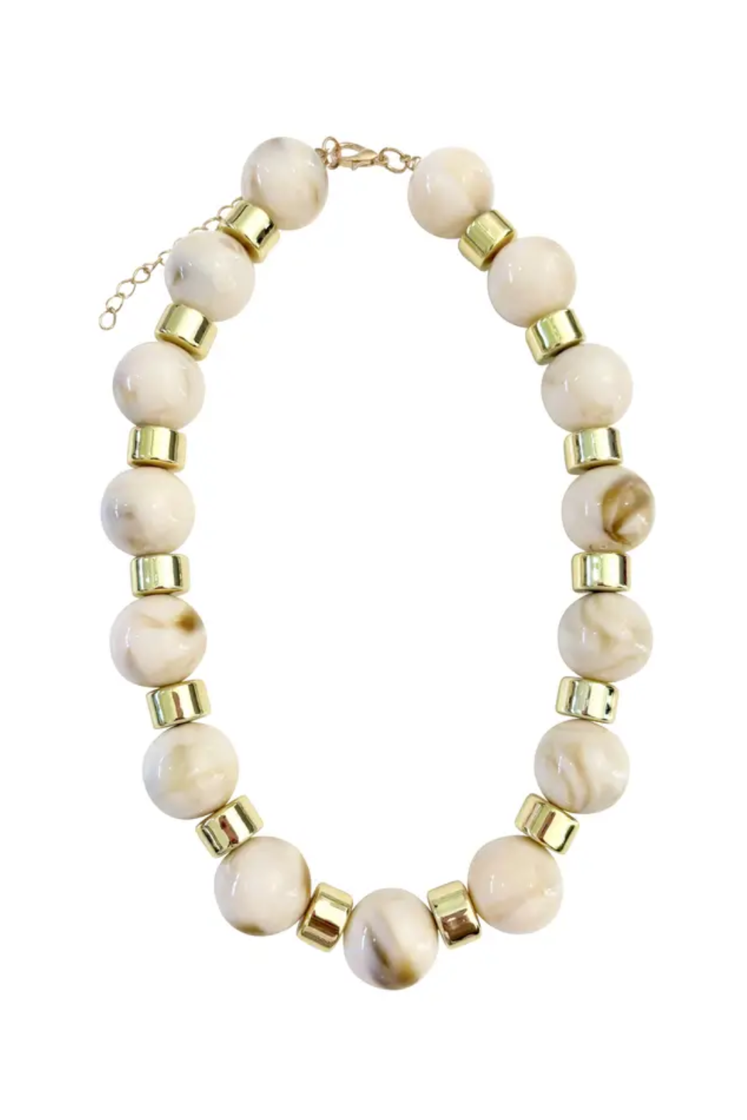 Jessica' Chunky Beaded Necklace