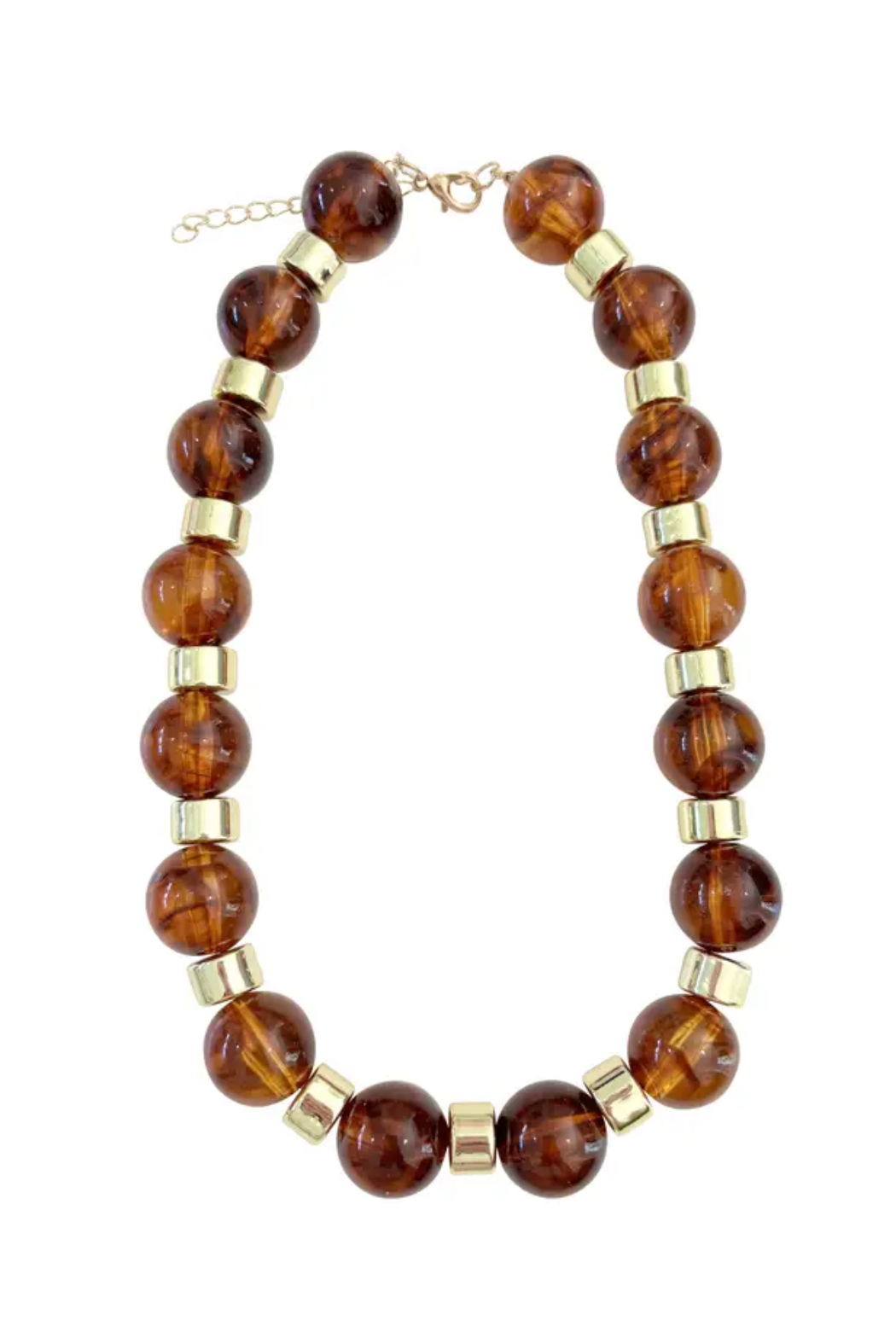 Jessica' Chunky Beaded Necklace