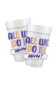 Gameday Styrofoam Cupstack