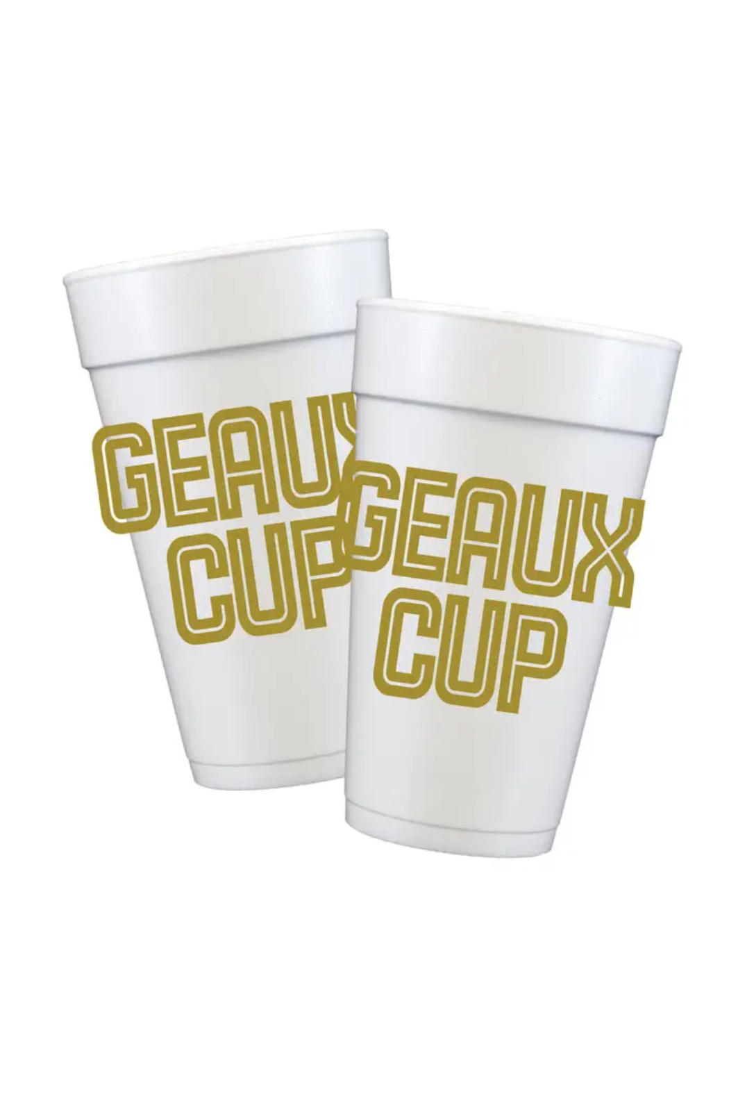 Gameday Styrofoam Cupstack