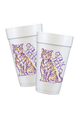Gameday Styrofoam Cupstack