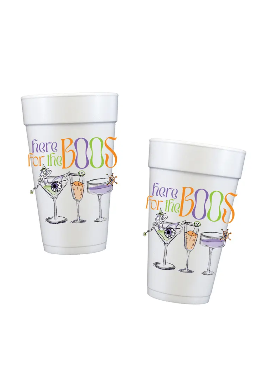 Halloween Styrofoam Cupstack