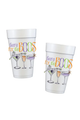 Halloween Styrofoam Cupstack