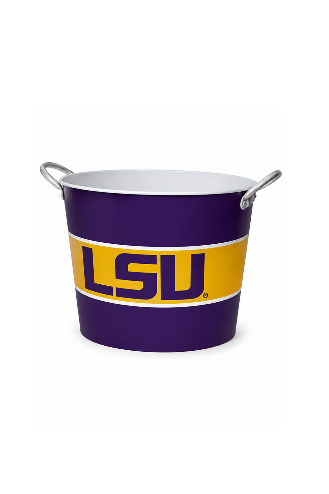 LSU Metal Wine Bucket