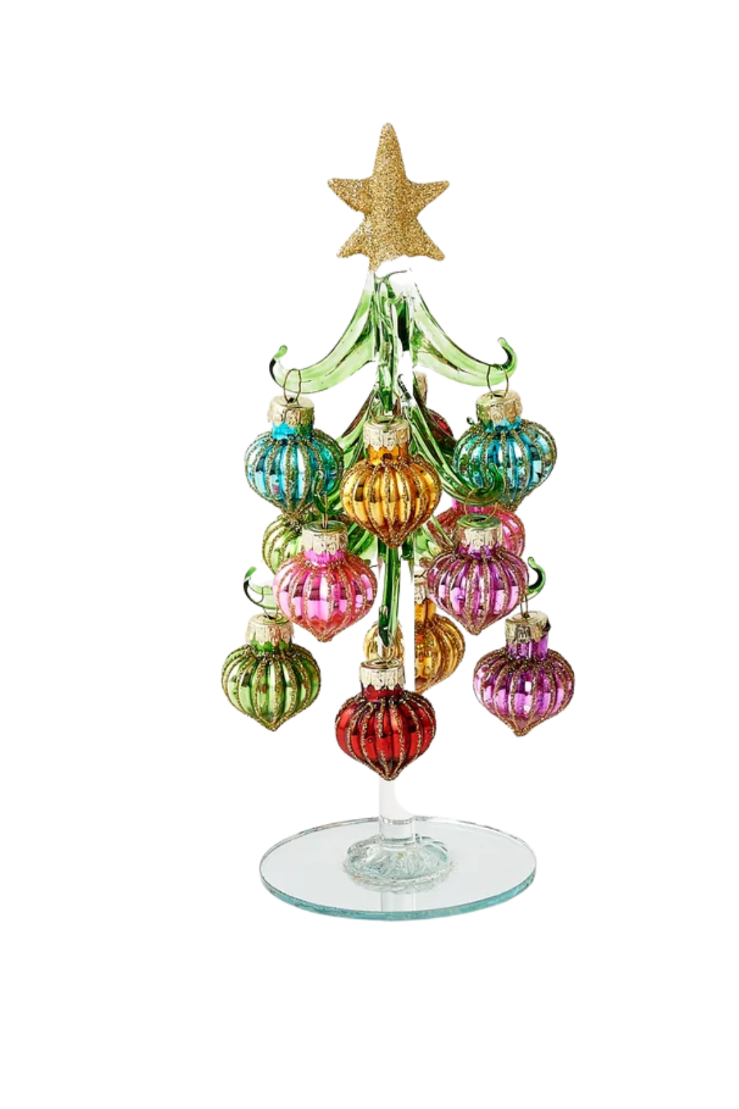 Handmade Glass Ornament Tree
