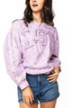 LSU Floral Sweatshirt