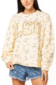 LSU Floral Sweatshirt