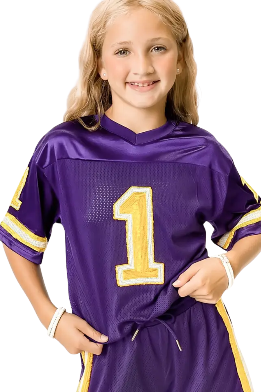 Girls Sequin Jersey